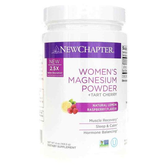 Women's Magnesium Powder + Tart Cherry, New Chapter